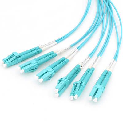 KEXINT MPO To LC Fiber Optical Patch Cord 8 Core 3m Singlemode Multimode