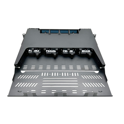 High Density 144 Core ODF Ethernet Wall Patch Panel With Optical Cassette
