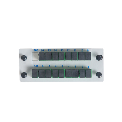 Coloured PLC Splitter 1X16 Fiber Separation SC APC Assette Type