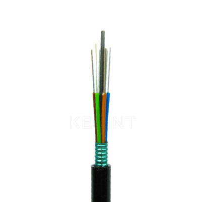 GYTA53 2-144 Cores Fiber Optical Cable KEXINT FTTH G.652D Multitube Armored Stranded