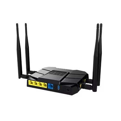 KEXINT Wifi Router 4K Streaming Long Range Cover with USB Ports Dual Band Wireless Router
